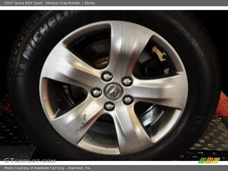 Nimbus Gray Metallic / Ebony 2007 Acura MDX Sport