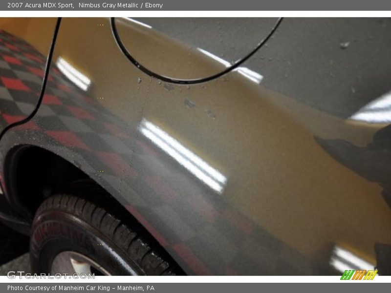 Nimbus Gray Metallic / Ebony 2007 Acura MDX Sport