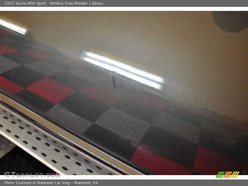 Nimbus Gray Metallic / Ebony 2007 Acura MDX Sport