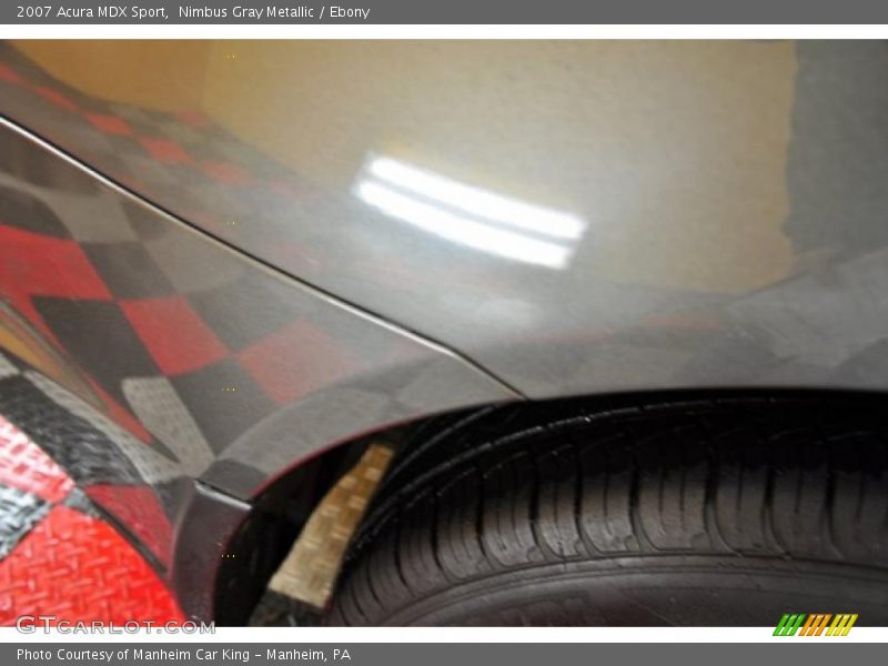 Nimbus Gray Metallic / Ebony 2007 Acura MDX Sport