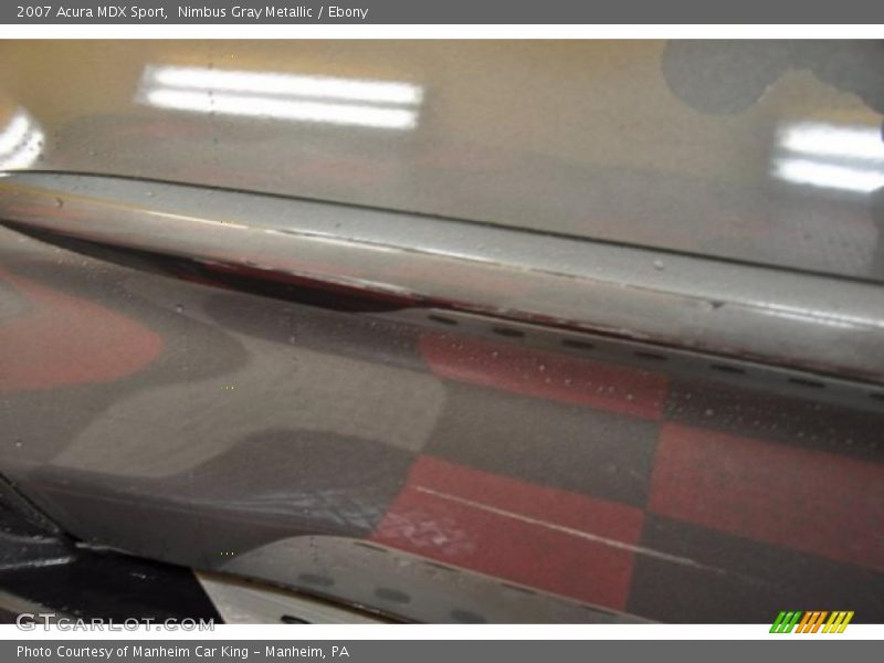 Nimbus Gray Metallic / Ebony 2007 Acura MDX Sport