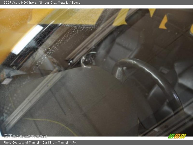Nimbus Gray Metallic / Ebony 2007 Acura MDX Sport