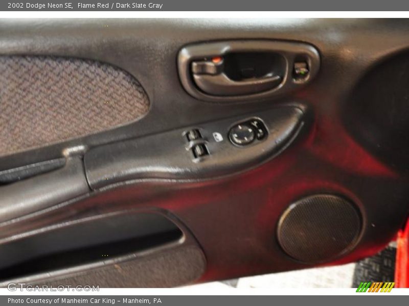 Flame Red / Dark Slate Gray 2002 Dodge Neon SE