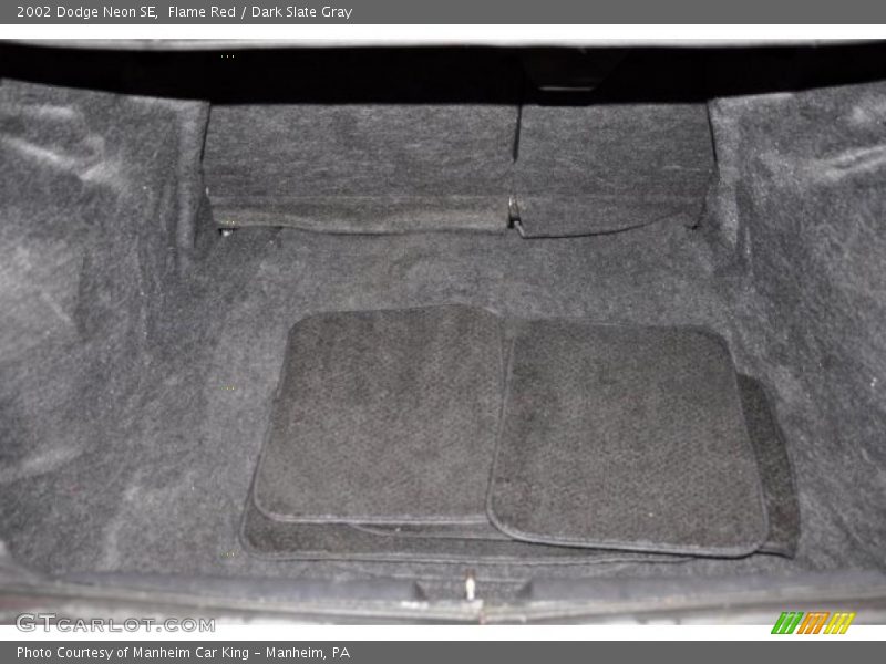 Flame Red / Dark Slate Gray 2002 Dodge Neon SE