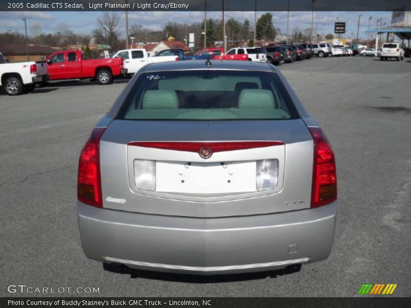 Light Platinum / Light Gray/Ebony 2005 Cadillac CTS Sedan