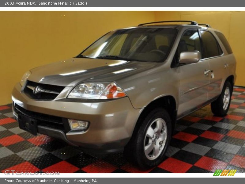 Sandstone Metallic / Saddle 2003 Acura MDX