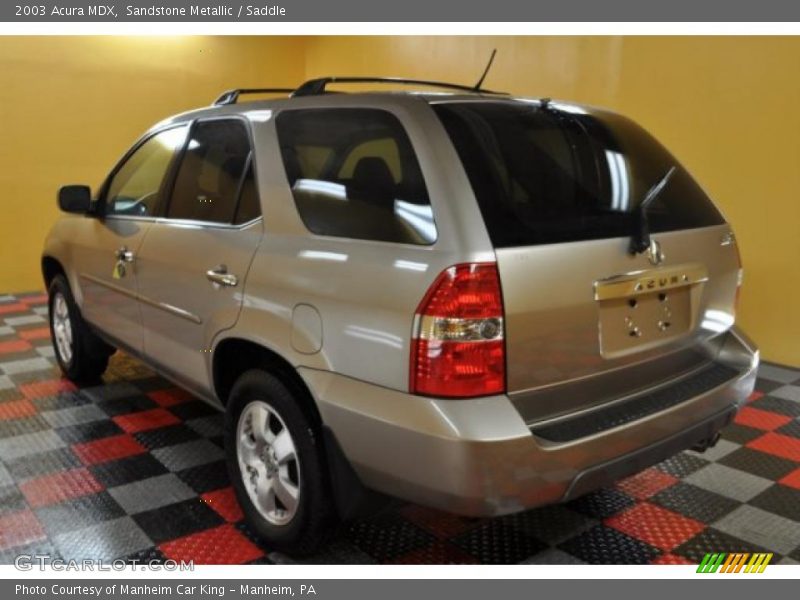 Sandstone Metallic / Saddle 2003 Acura MDX