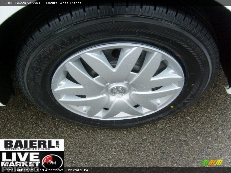 Natural White / Stone 2008 Toyota Sienna LE