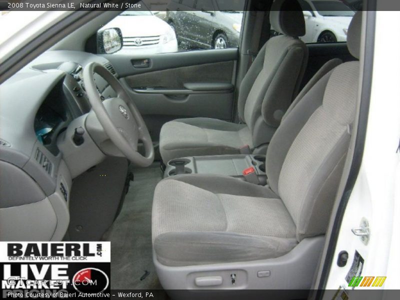 Natural White / Stone 2008 Toyota Sienna LE