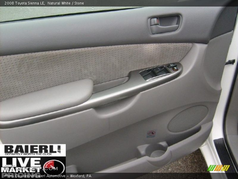 Natural White / Stone 2008 Toyota Sienna LE