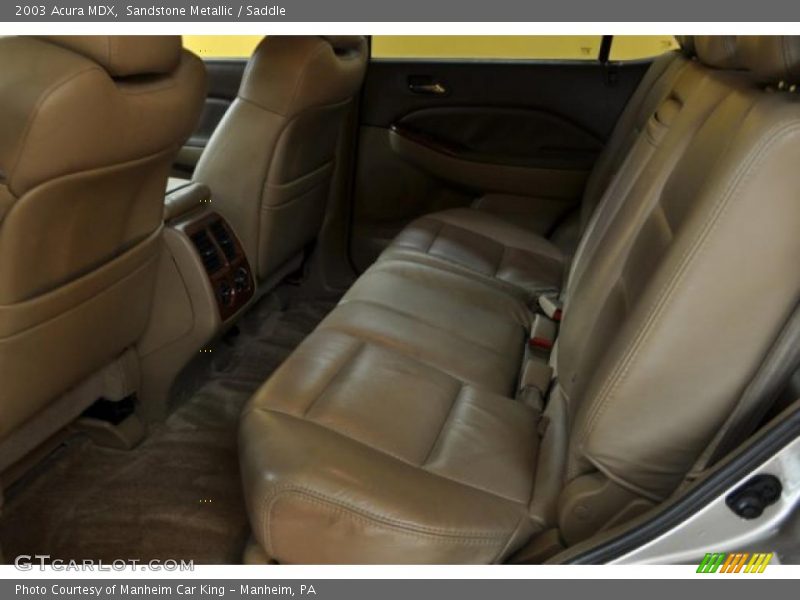 Sandstone Metallic / Saddle 2003 Acura MDX