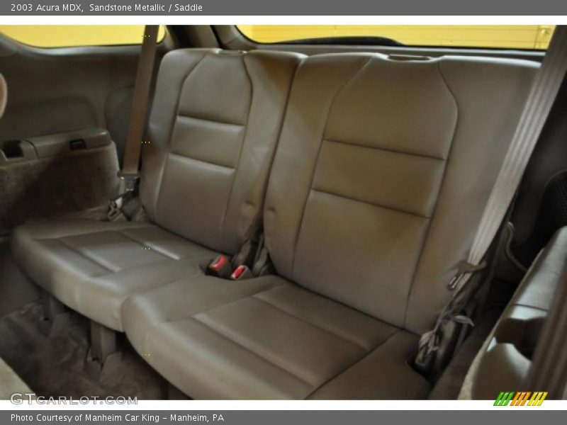 Sandstone Metallic / Saddle 2003 Acura MDX