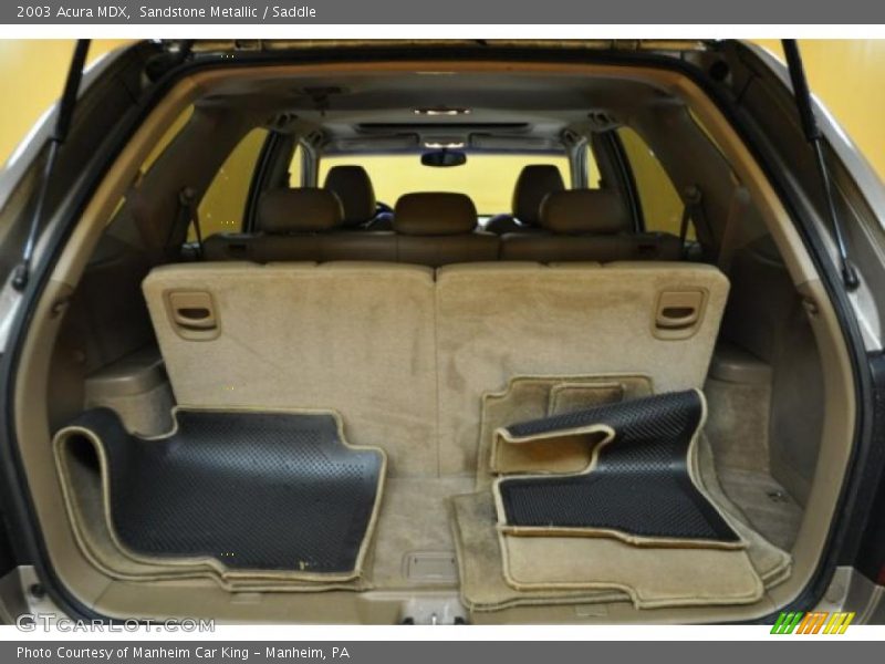 Sandstone Metallic / Saddle 2003 Acura MDX