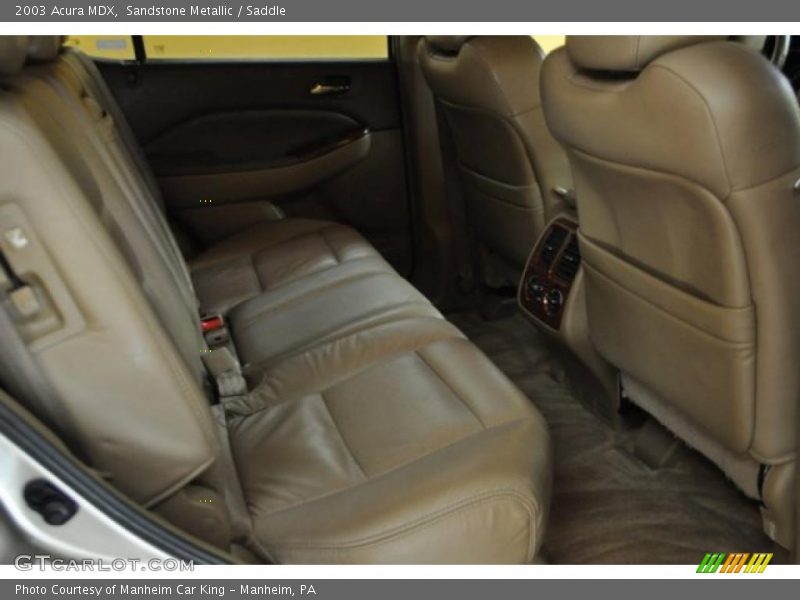Sandstone Metallic / Saddle 2003 Acura MDX