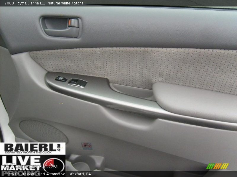 Natural White / Stone 2008 Toyota Sienna LE