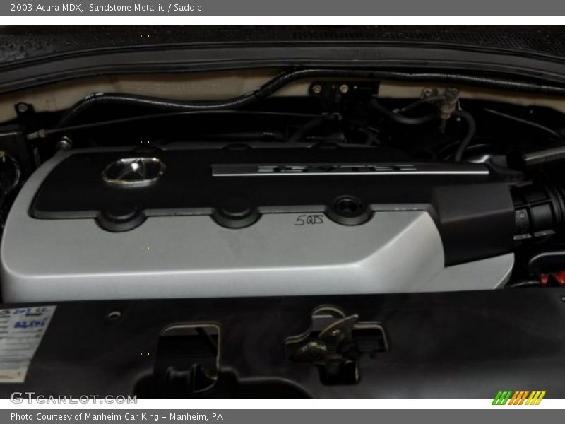 Sandstone Metallic / Saddle 2003 Acura MDX