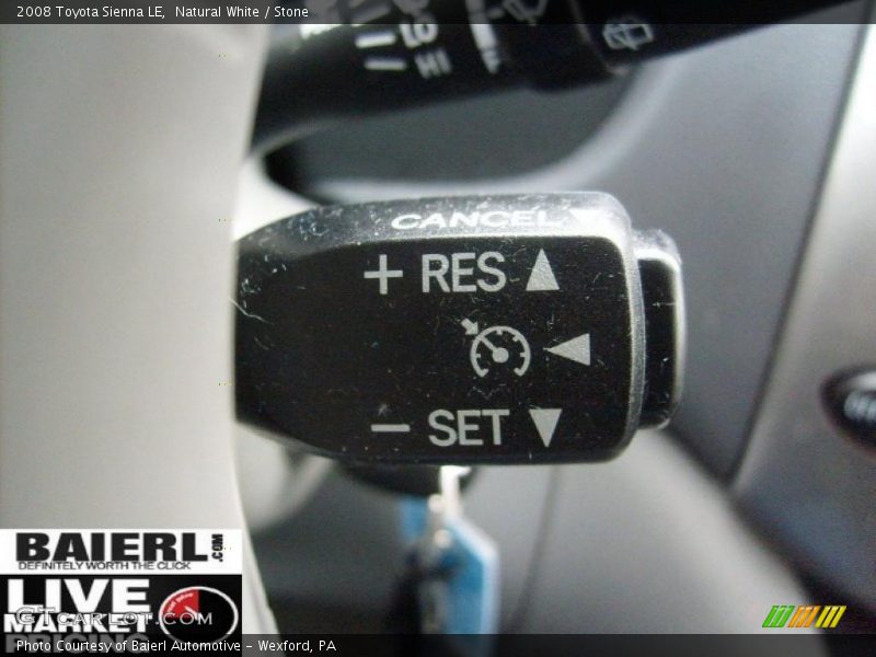 Natural White / Stone 2008 Toyota Sienna LE