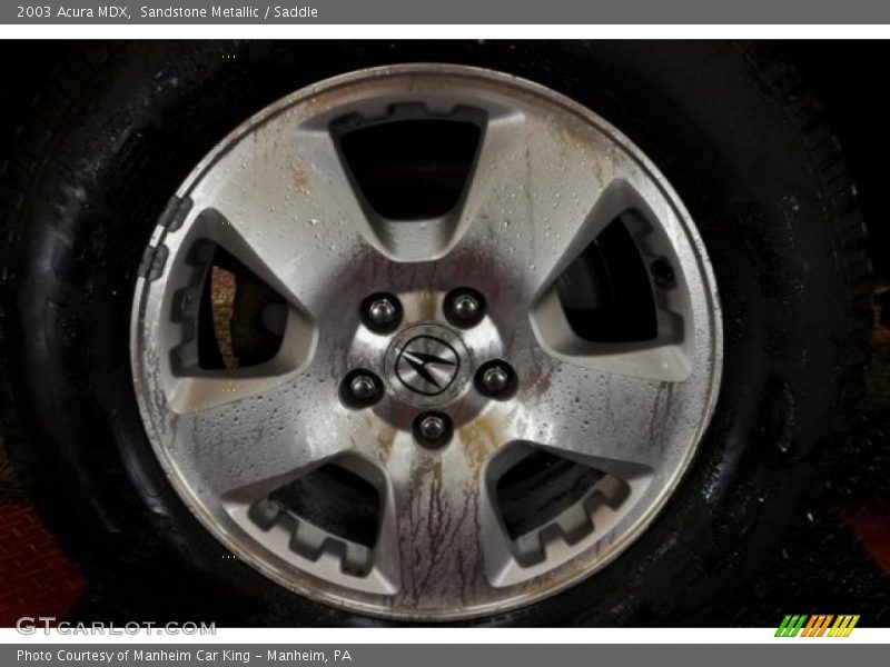 Sandstone Metallic / Saddle 2003 Acura MDX