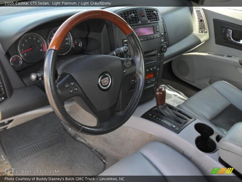 Light Platinum / Light Gray/Ebony 2005 Cadillac CTS Sedan