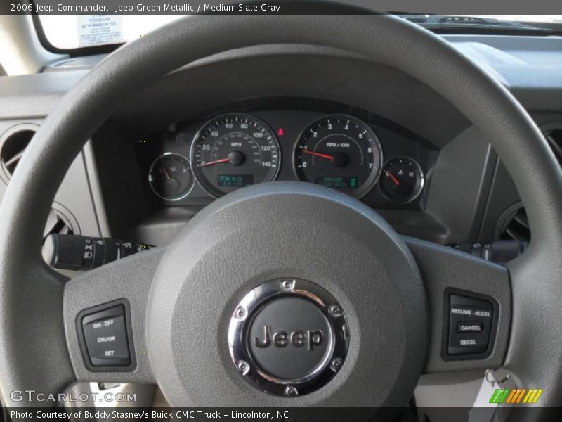Jeep Green Metallic / Medium Slate Gray 2006 Jeep Commander