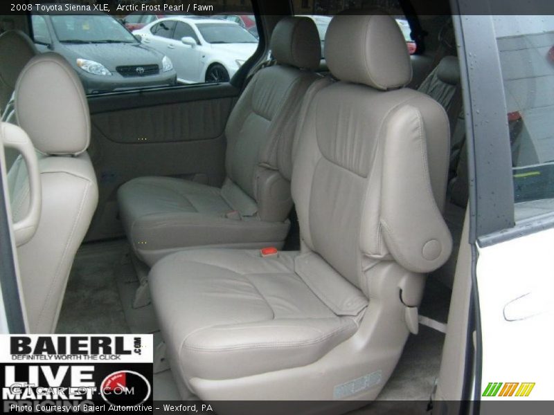Arctic Frost Pearl / Fawn 2008 Toyota Sienna XLE