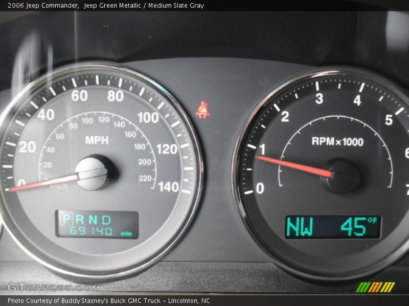 Jeep Green Metallic / Medium Slate Gray 2006 Jeep Commander