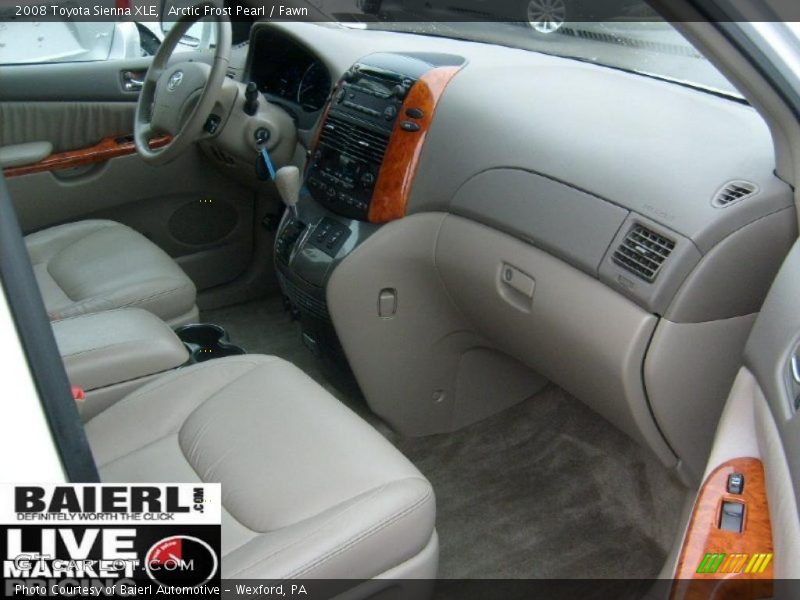 Arctic Frost Pearl / Fawn 2008 Toyota Sienna XLE