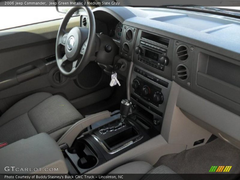 Jeep Green Metallic / Medium Slate Gray 2006 Jeep Commander