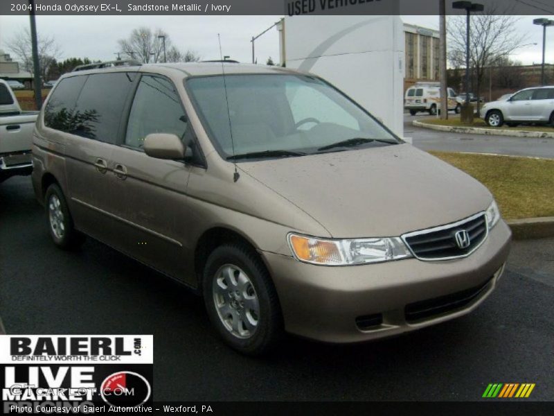 Sandstone Metallic / Ivory 2004 Honda Odyssey EX-L