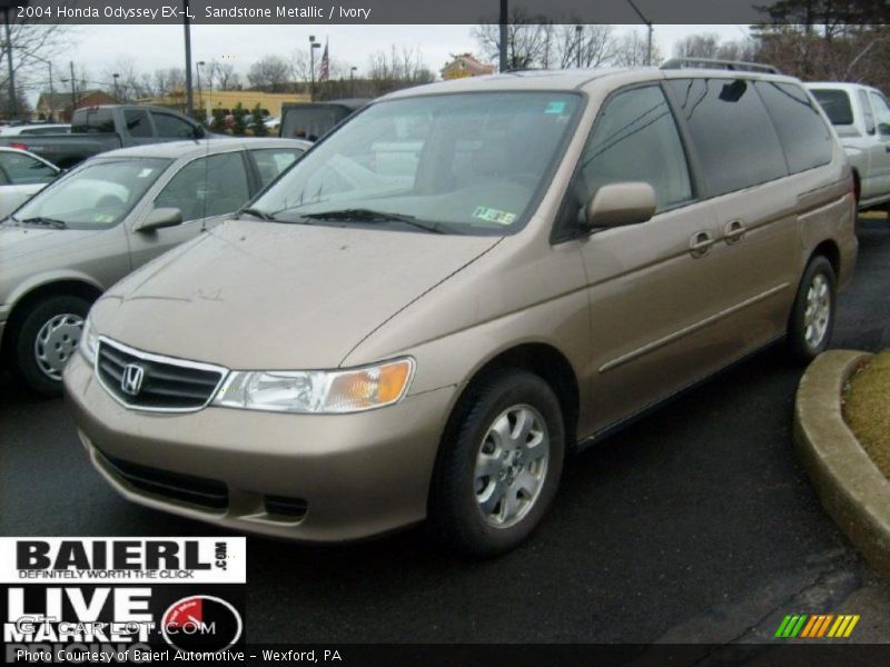 Sandstone Metallic / Ivory 2004 Honda Odyssey EX-L