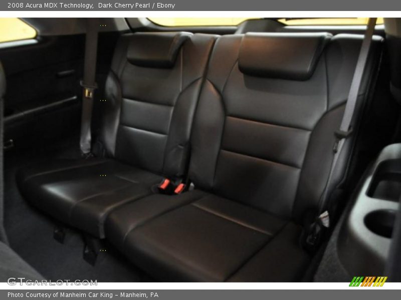  2008 MDX Technology Ebony Interior