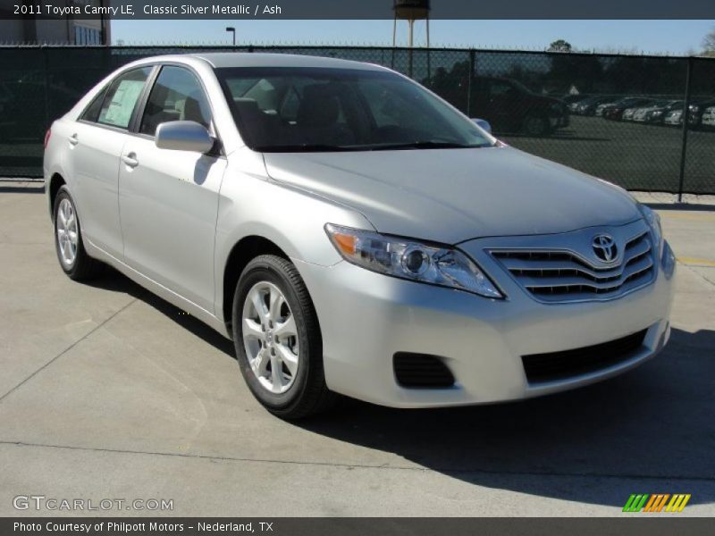 Classic Silver Metallic / Ash 2011 Toyota Camry LE