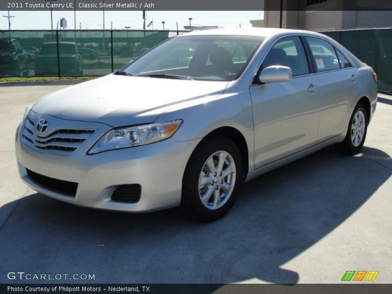 Classic Silver Metallic / Ash 2011 Toyota Camry LE