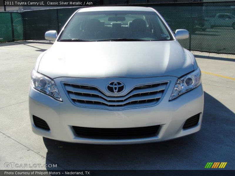 Classic Silver Metallic / Ash 2011 Toyota Camry LE