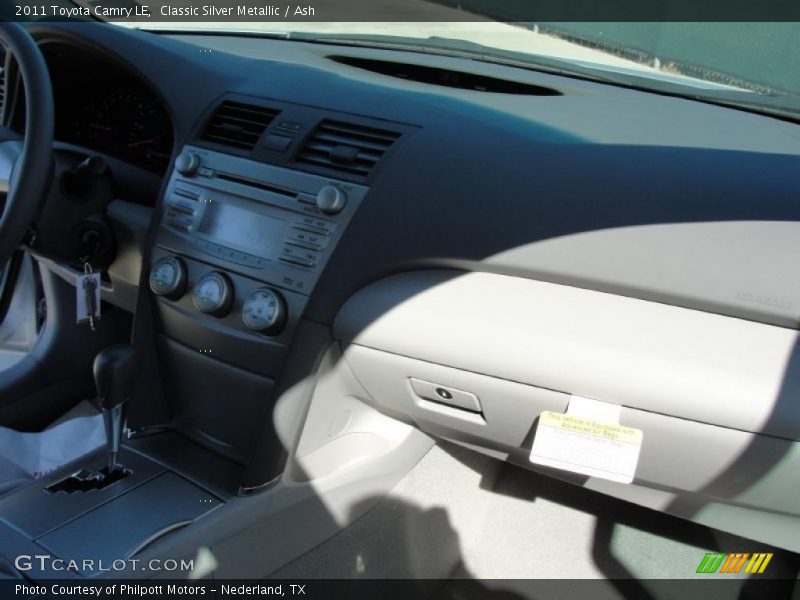 Classic Silver Metallic / Ash 2011 Toyota Camry LE
