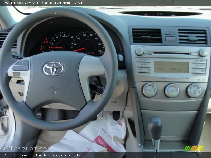 Classic Silver Metallic / Ash 2011 Toyota Camry LE