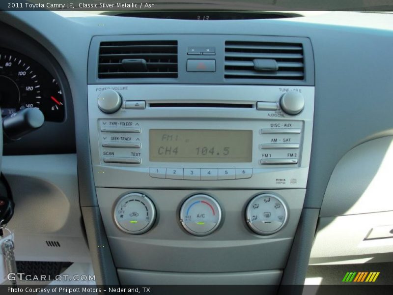 Classic Silver Metallic / Ash 2011 Toyota Camry LE