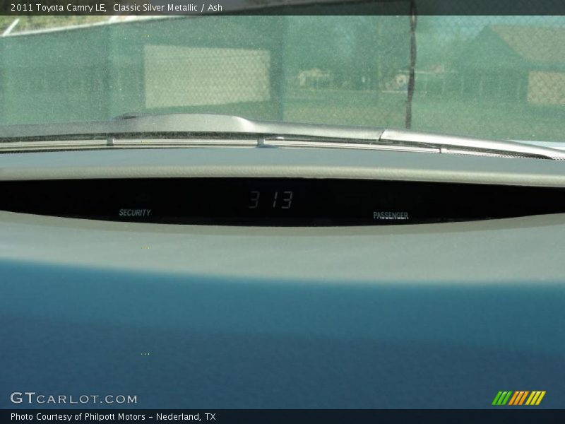 Classic Silver Metallic / Ash 2011 Toyota Camry LE
