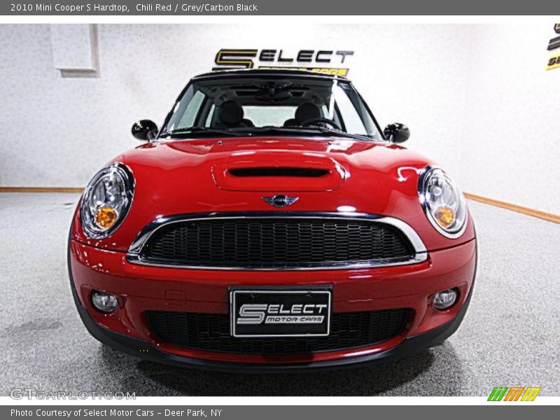 Chili Red / Grey/Carbon Black 2010 Mini Cooper S Hardtop