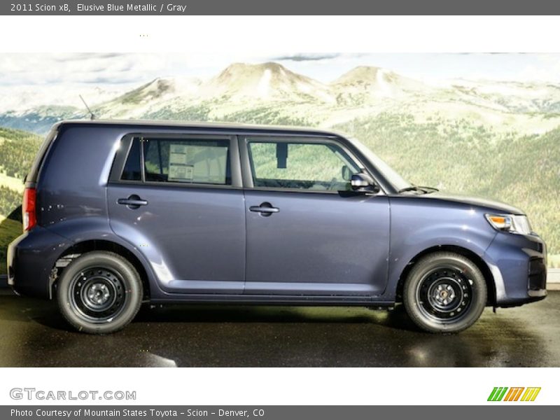 Elusive Blue Metallic / Gray 2011 Scion xB
