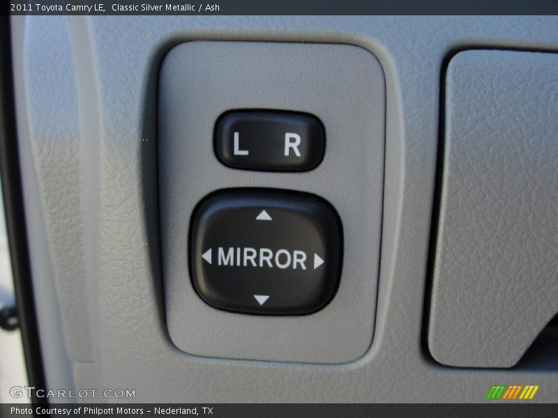Classic Silver Metallic / Ash 2011 Toyota Camry LE