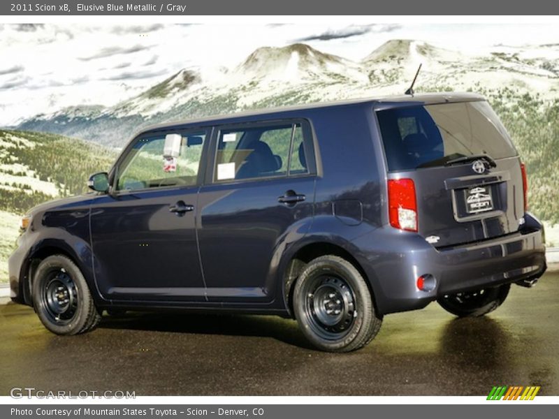 Elusive Blue Metallic / Gray 2011 Scion xB