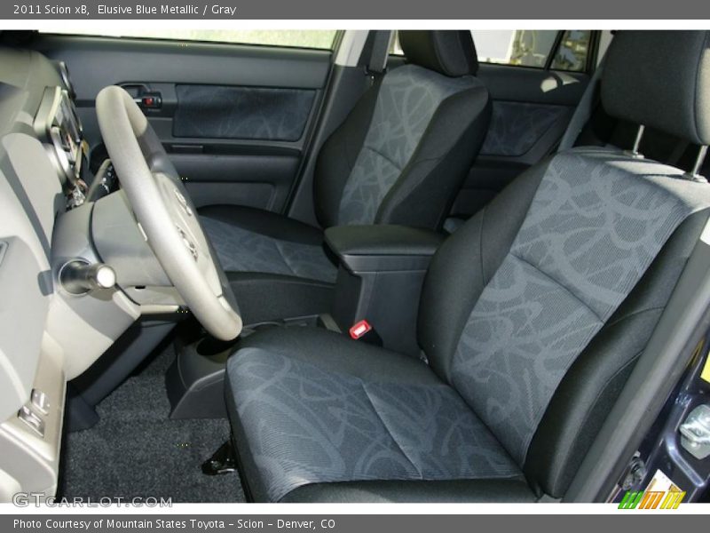 Elusive Blue Metallic / Gray 2011 Scion xB