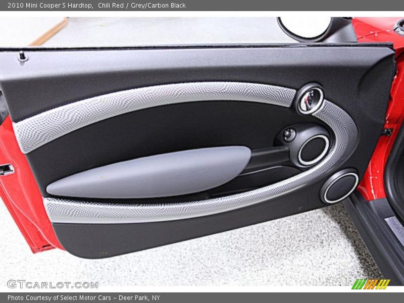 Chili Red / Grey/Carbon Black 2010 Mini Cooper S Hardtop