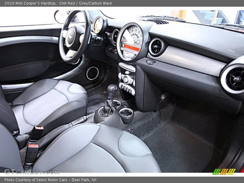 Chili Red / Grey/Carbon Black 2010 Mini Cooper S Hardtop