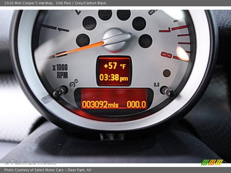 Chili Red / Grey/Carbon Black 2010 Mini Cooper S Hardtop