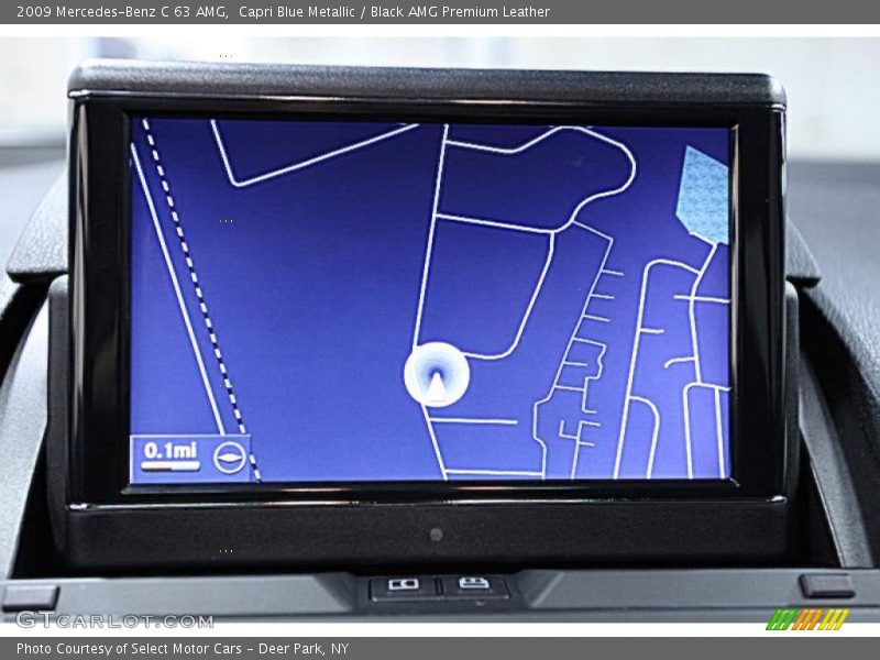Navigation of 2009 C 63 AMG
