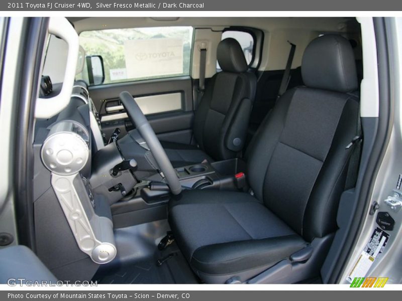  2011 FJ Cruiser 4WD Dark Charcoal Interior
