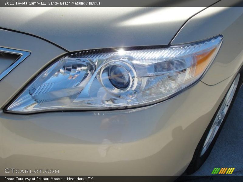 Sandy Beach Metallic / Bisque 2011 Toyota Camry LE