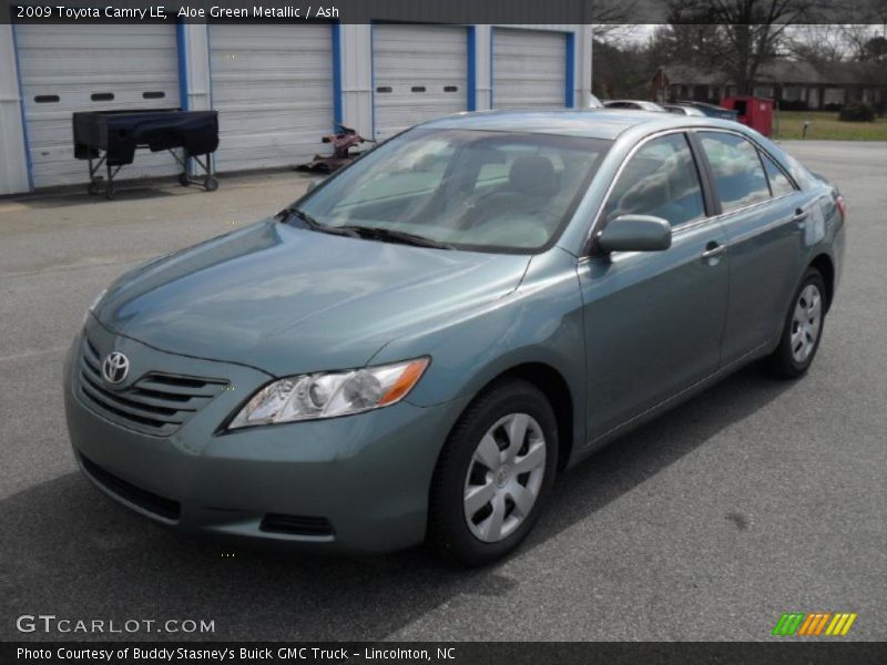 Aloe Green Metallic / Ash 2009 Toyota Camry LE